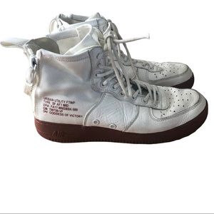 Nike Air, Urban Utility goddess of victory, size 9.5,  White  High tops EUC